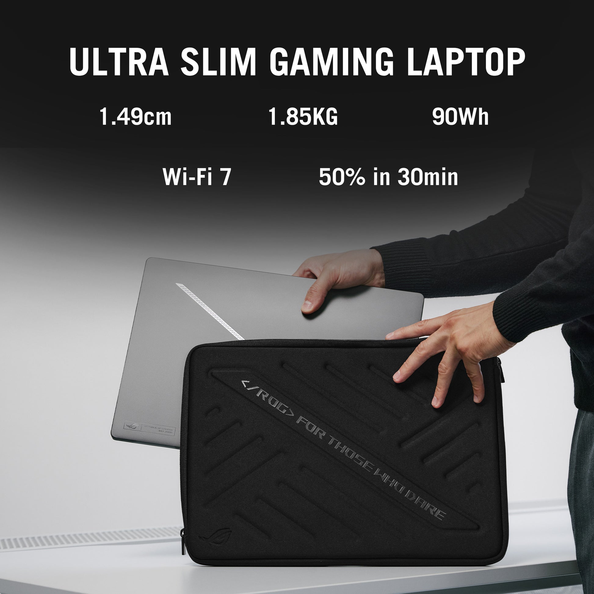 Asus rog zephyrus g16 ga605km-qr010w 16 copilot+ gaming laptop (grijs | ryzen ai 7 350 | rtx 5060 | 32 gb | 1 tb ssd | oled)