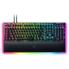 Razer blackwidow v4 pro rgb mechanisch gaming toetsenbord (zwart, us lay-out (qwerty), yellow, 100%)