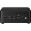 Msi cubi nuc 1mg-001eu mini-pc (zwart | core 7 150u | intel graphics | 16 gb | 1 tb ssd | epeat silver registered)