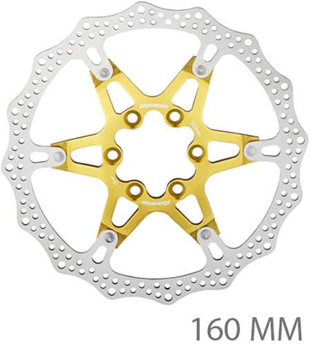 Reverse components aluminium steel rotor