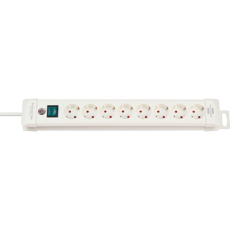 Brennenstuhl premium-line stekkerdoos 8-voudig, 3m stekkerdoos (voor 8 stekkers)