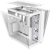 Nzxt h9 elite midi tower behuizing (wit | 2x usb-a | 1x usb-c | rgb | tempered glass)