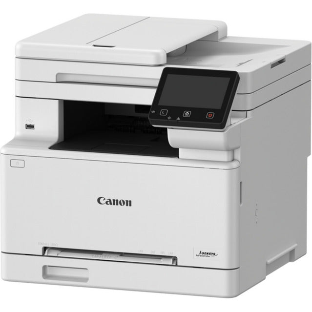 Canon i-sensys mf664cdw all-in-one kleurenlaserprinter (grijs zwart, kopie, scan, usb, lan, wlan)