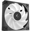 Deepcool fd12 argb case fans (zwart, 3 stuks, 120 x 120 x 25 mm, pwm, 3 stuks, 4-pins pwm fan-connector)