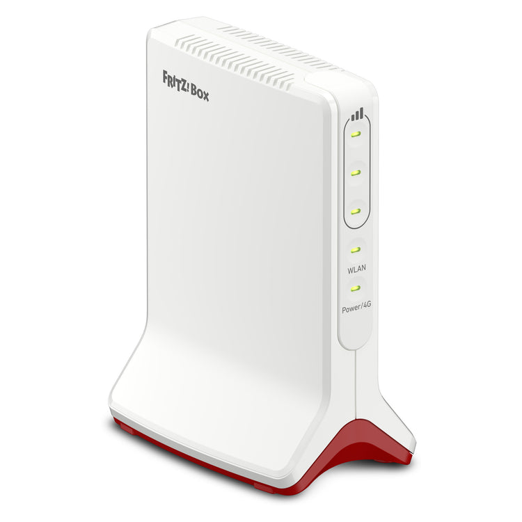 Fritz! box 6825 4g edition international wlan lte router (wit rood, mesh wi-fi, 4g 3g)