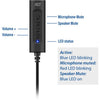 Act connectivity usb-a externe geluidskaart (zwart)