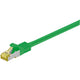 Goobay cat.7 netwerkkabel (groen, 2 meter, s ftp (pimf), rj-45)