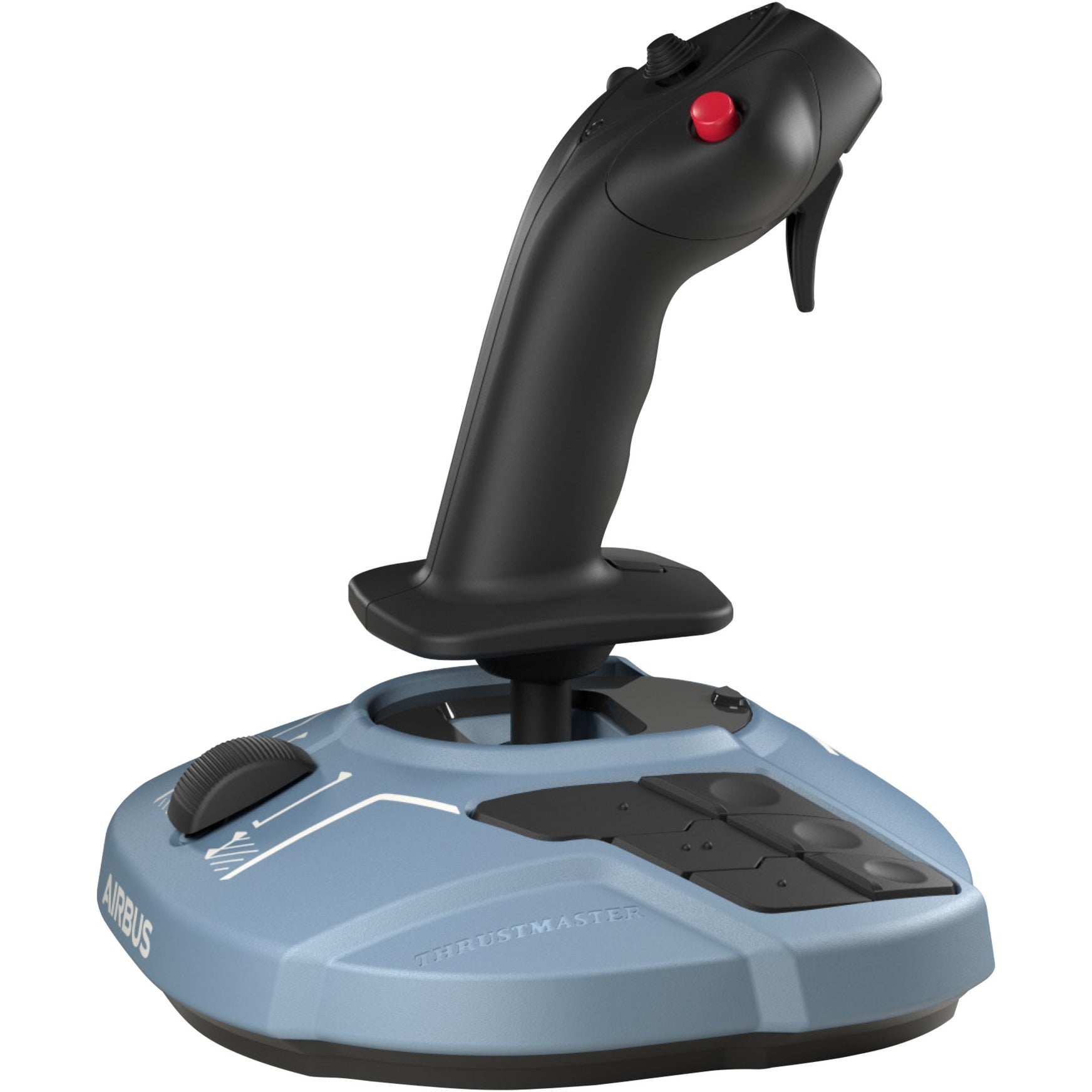 Thrustmaster tca sidestick airbus edition joystick (blauwgrijs zwart, pc)
