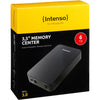 Intenso memory center 3,5 , 6 tb externe harde schijf (zwart, usb 3.0)