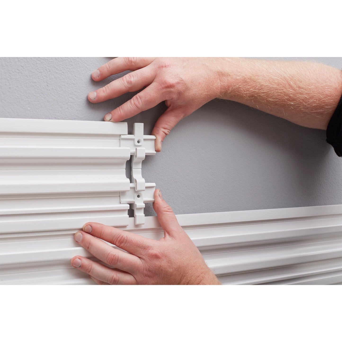 Stanley track wall - connector, 4 stuks koppeling