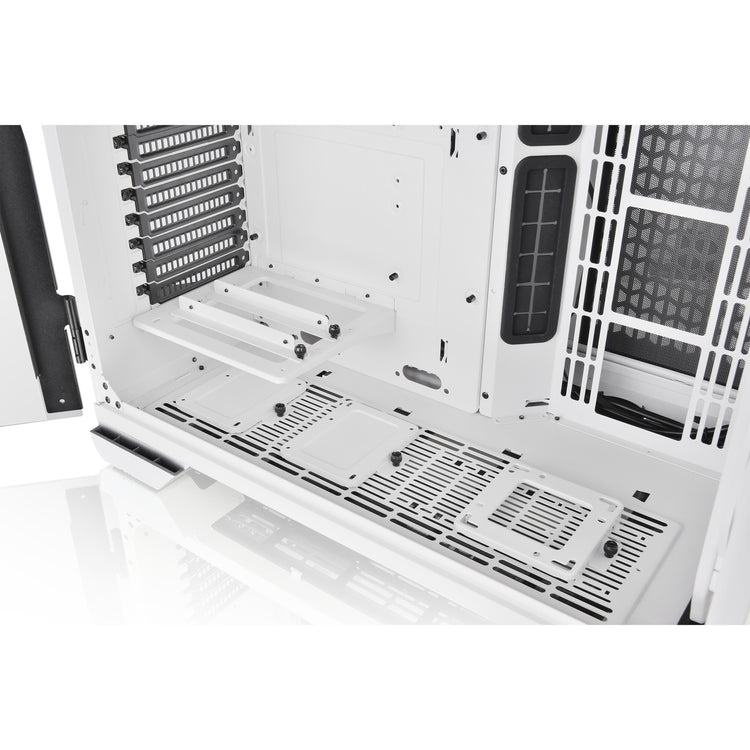 Thermaltake view 51 tg snow argb edition midi tower behuizing (wit | 4x usb-a | 1x usb-c | rgb | window)