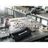 Wera 8100 sb 11 zyklop metalen ratelset, 3 8 gereedschapsset (zwart groen, 29-delig, volledig metalen ratel met vierkantaandrijving)