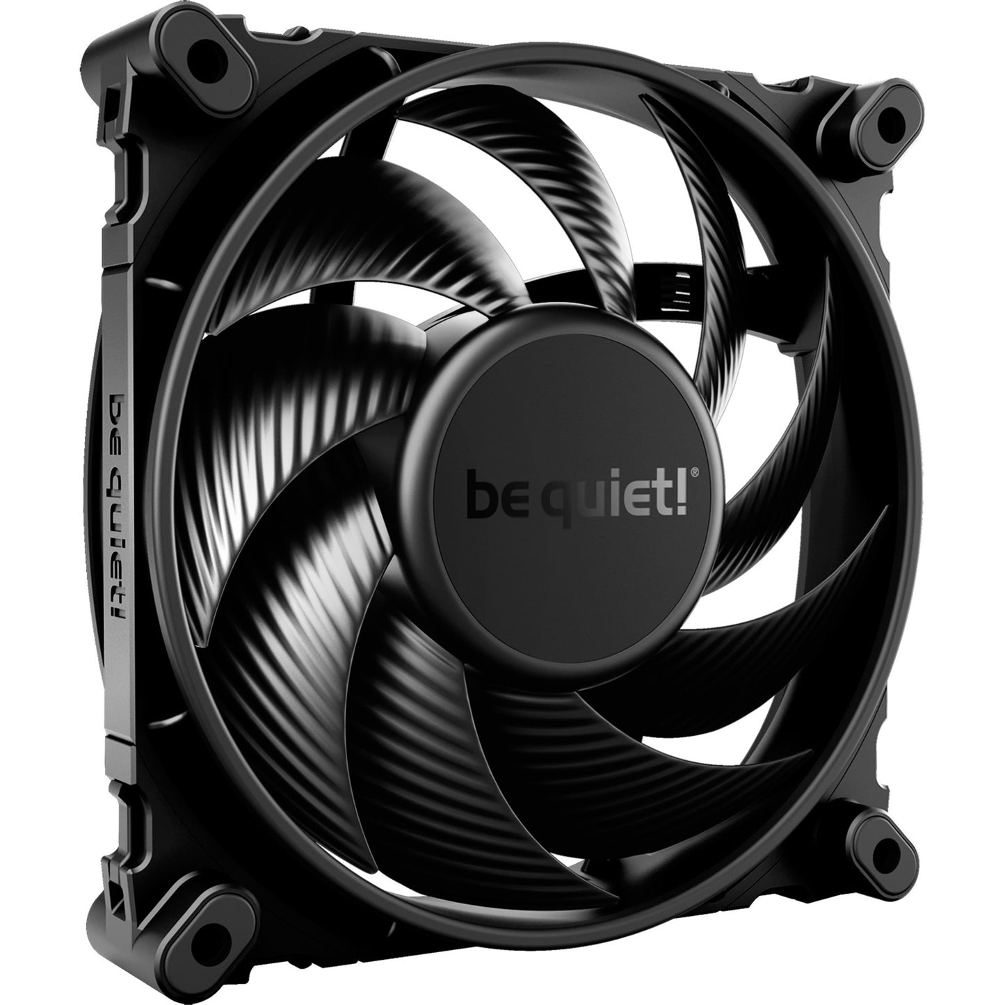 Be quiet! silent wings 4 pwm case fan (zwart, 120 x 120 x 25 mm)