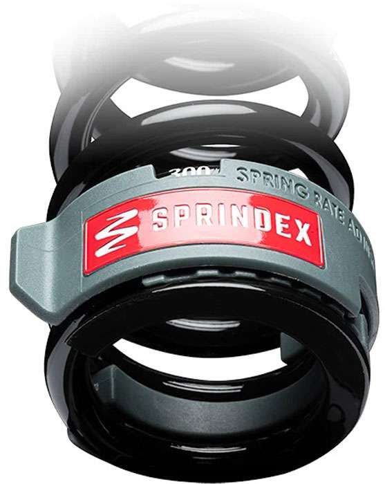 Sprindex 142mm lightweight shock spring