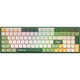 Iqunix f97 camping wireless mechanical keyboard (groen, us lay-out (qwerty), cherry mx brown, 96%, rgb leds, hot-swappable, pbt, 2.4ghz | bluetooth 5.1 | usb-c)