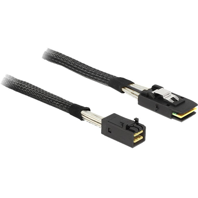 Delock mini sas hd sff-8643 > mini sas sff-8087, 0,5m kabel (zwart, 83388)