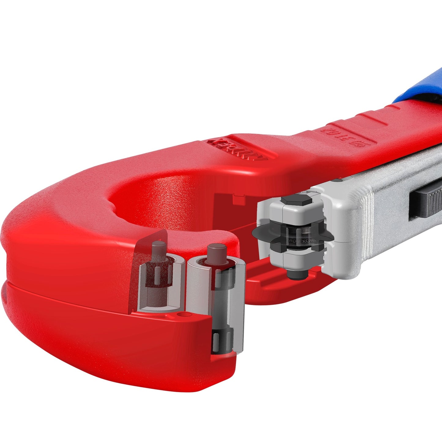 Knipex buissnijder tubix 90 31 02 bk pijpsnijder (rood, ø 6 - 35mm)