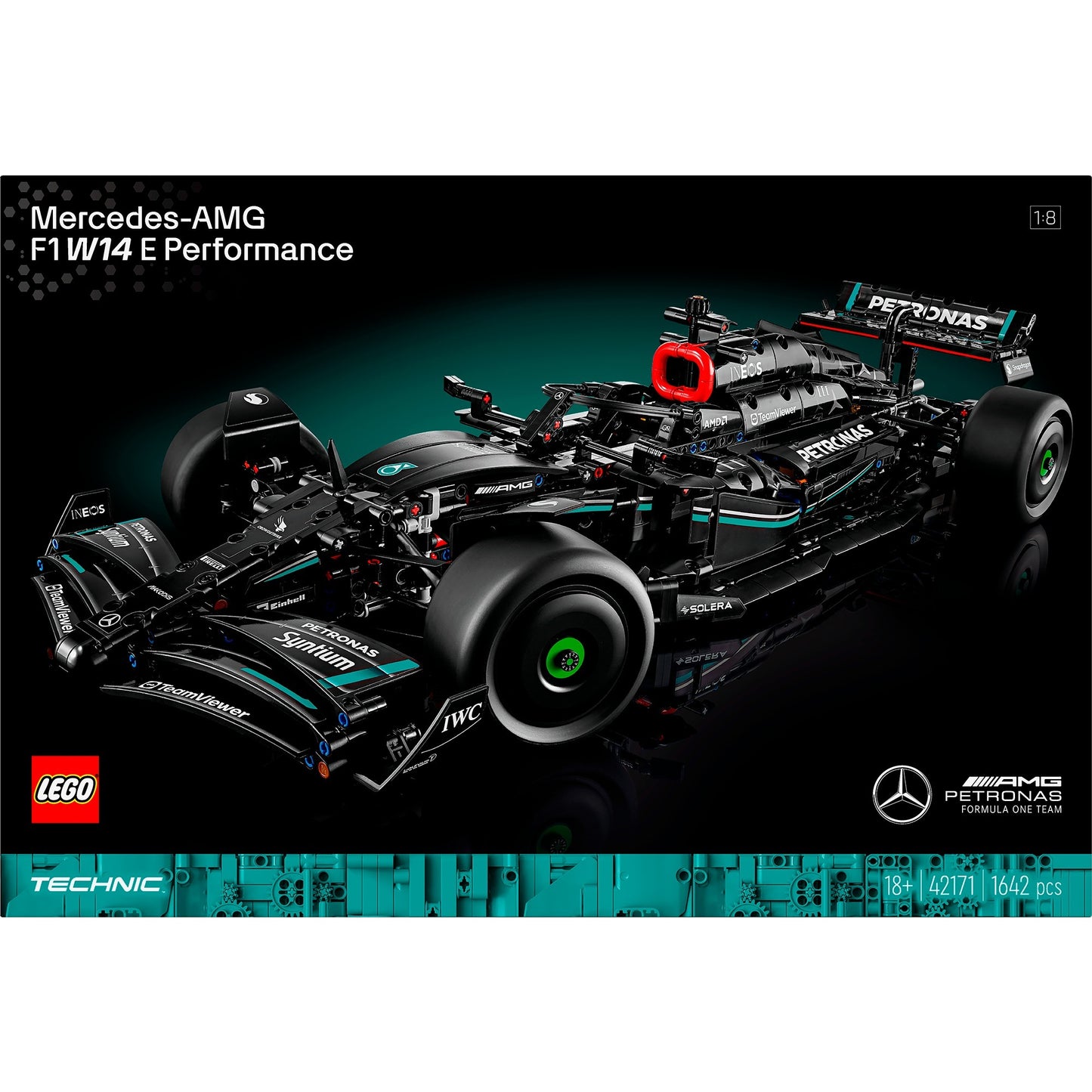 Lego technic mercedes-amg f1 w14 e performance - 42171