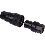 Alphacool eiszapfen quick release koppeling (zwart) - afbeelding 4