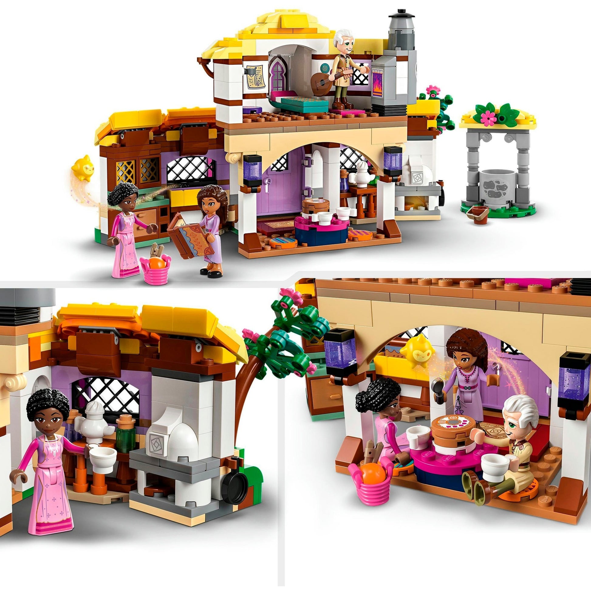 Lego disney princess 43231 asha's huisje