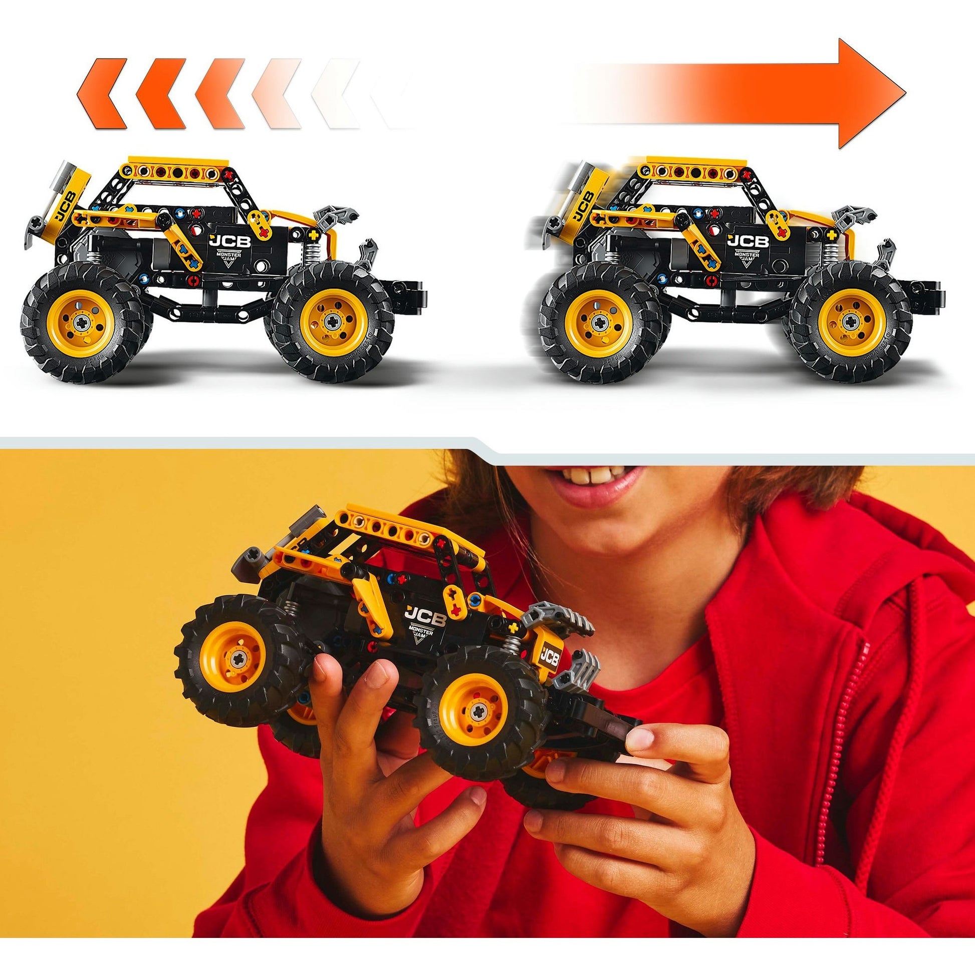 Lego technic 42199 monster jam digatron pull-back