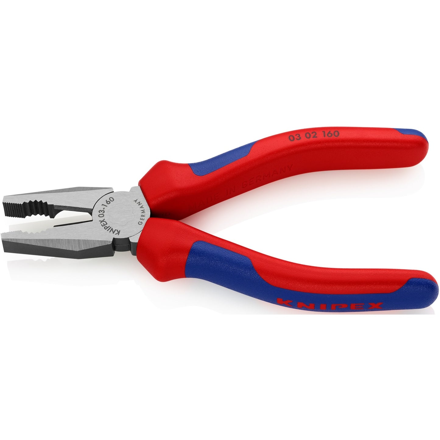 Knipex combinatietang 03 02 160 (blauw)