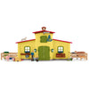 Schleich farm world - grote stal, geel speelfiguur