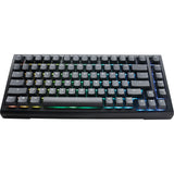 Ducky projectd tinker 75 met qmk via rgb mechanisch toetsenbord (zwart, us lay-out (qwerty), cherry mx blue, 75%, rgb leds, double-shot pbt, hot-swappable, gasket mount) - afbeelding 1