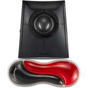 Kensington slim duo gel mouse trackball wrist rest polssteun (rood zwart) - afbeelding 7