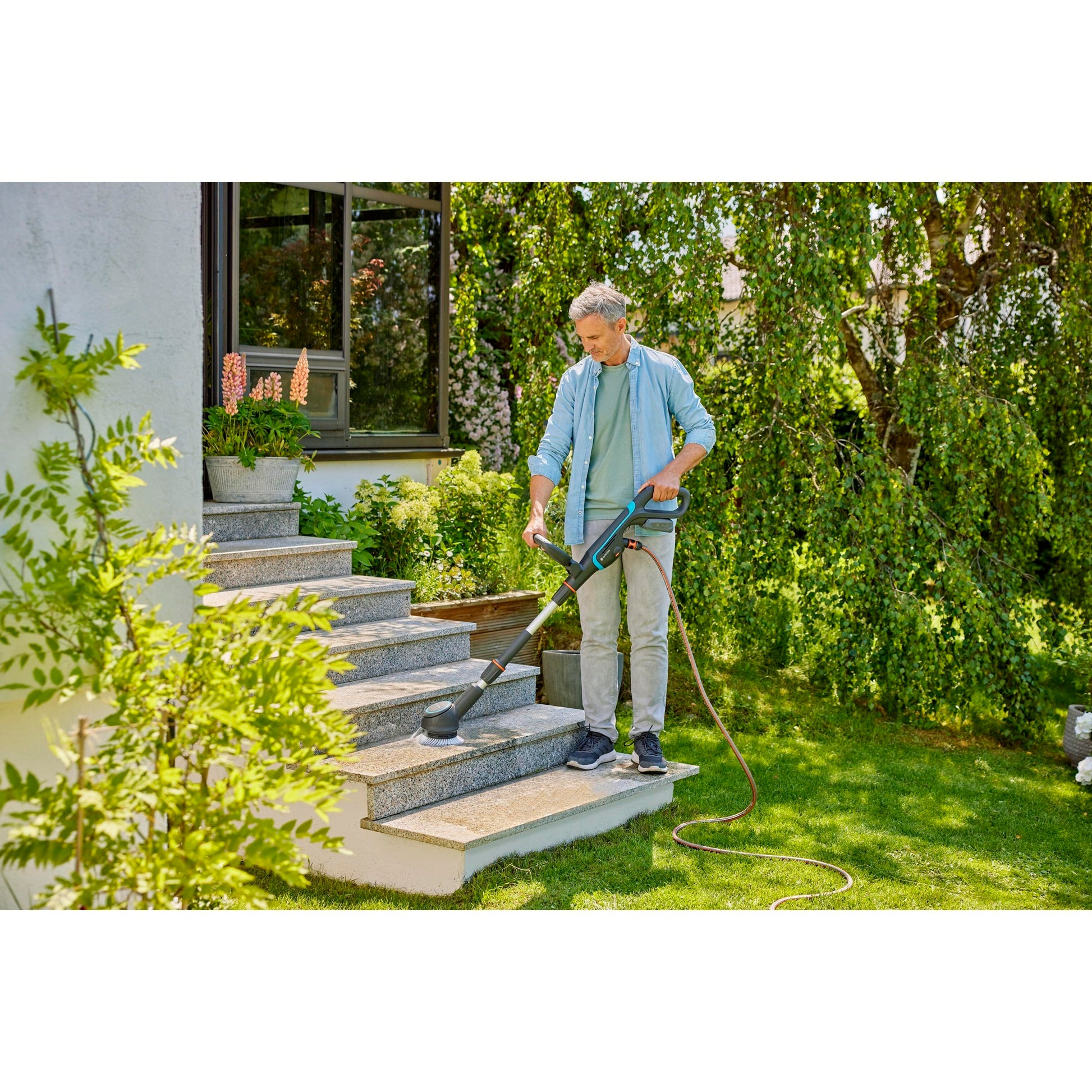 Gardena multireiniger aquabrush compact solo