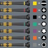 Wera kraftform | micro esd | big pack 1 | schroevendraaierset | elektricien | 25-delig - 05134019001 - afbeelding 2
