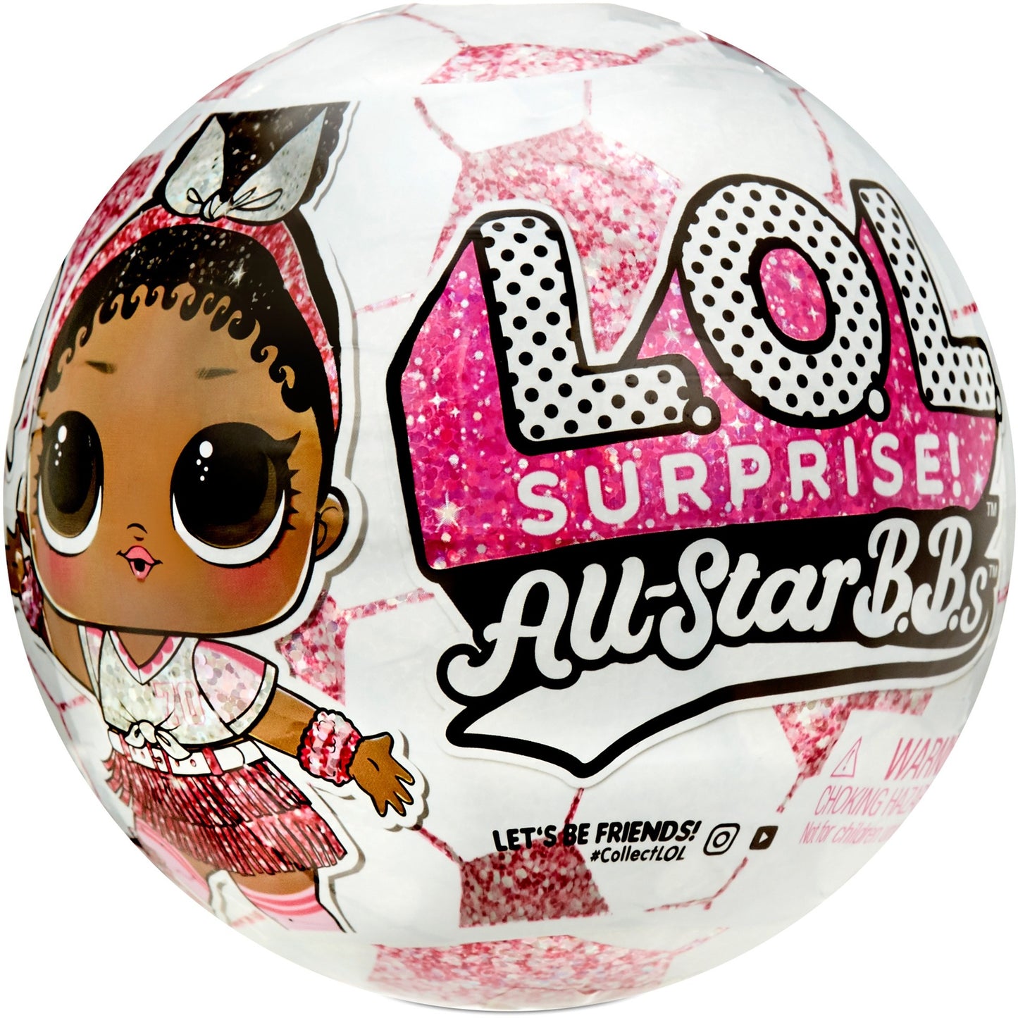 Mga entertainment l.o.l. surprise! all star b.b.s serie 3 voetbal pop (assortiment product)