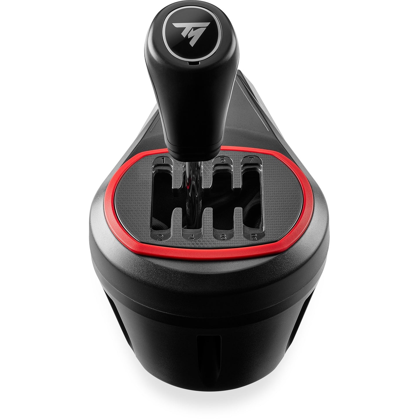 Thrustmaster th8s add-on gaming shifter (zwart rood, pc, playstation 4, playstation 5, xbox series x|s, xbox one)