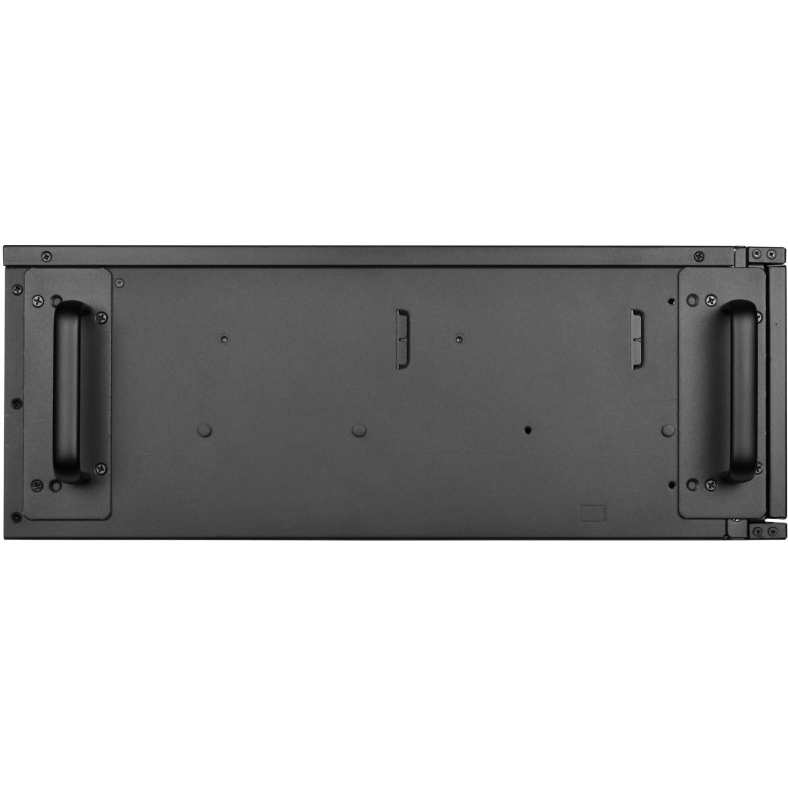 Silverstone rm44 rack behuizing (zwart | 4u | usb type-c | 2x 80mm casefan inbegrepen)