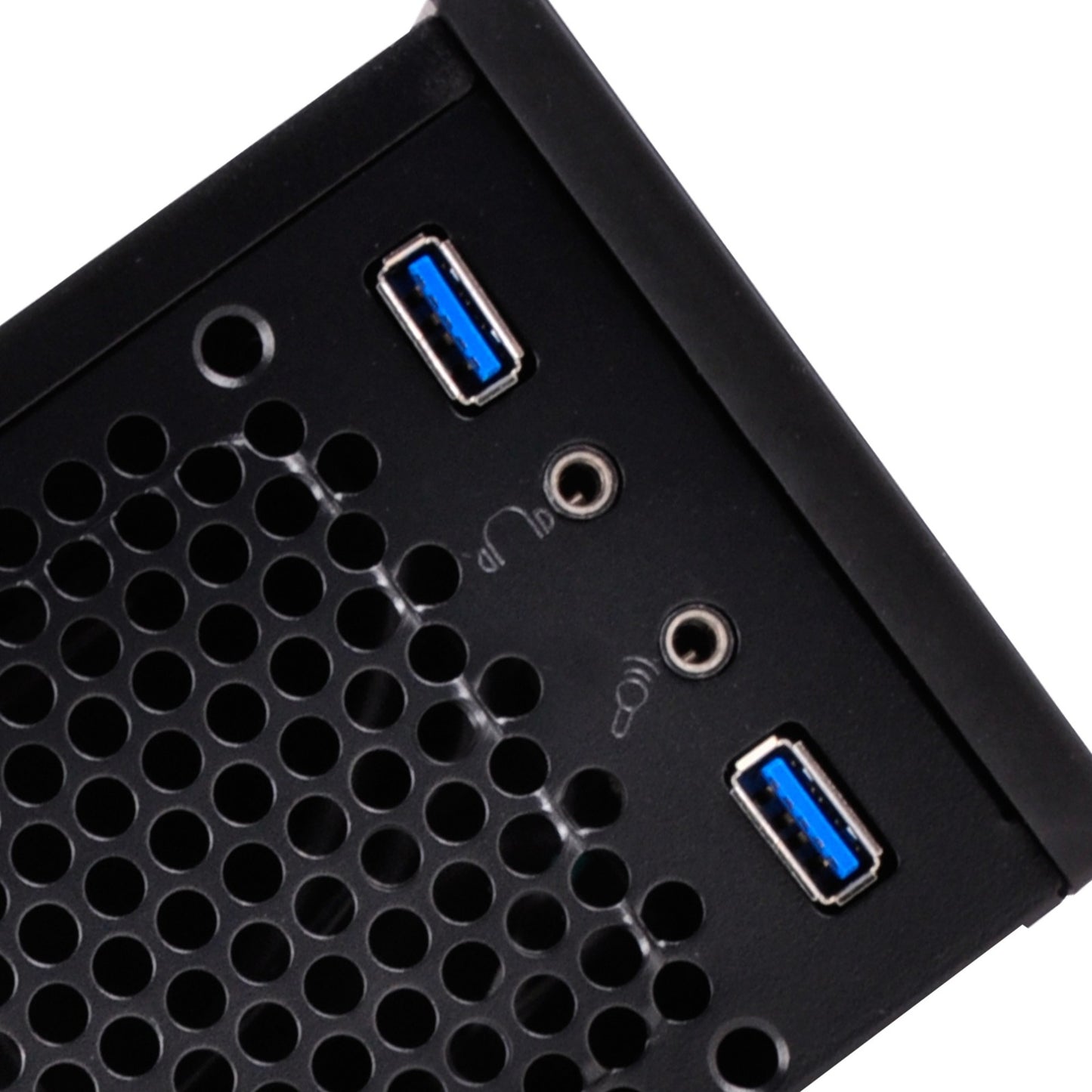 Silverstone sst-ml09b htpc behuizing (zwart | 2x usb-a)