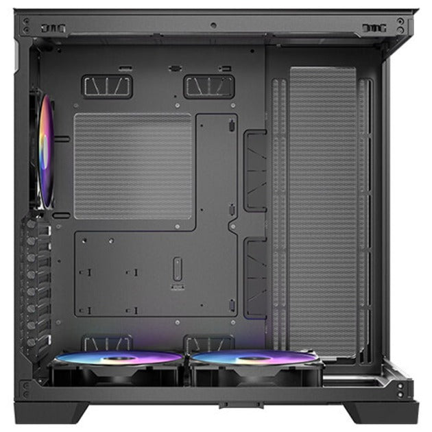 Antec c8 argb midi tower behuizing (zwart | 2x usb-a | 1x usb-c | tempered glass)