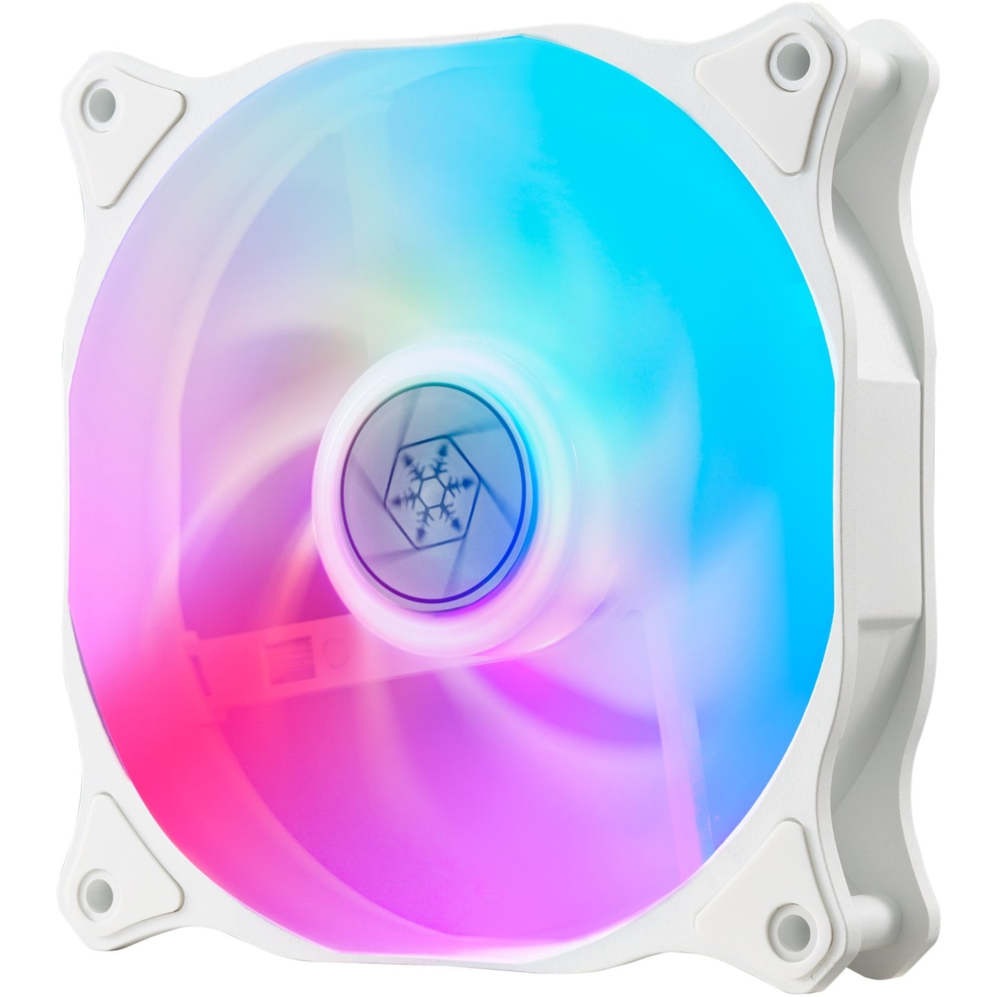 Silverstone sst-pf240w-argb-v2 waterkoeling (wit, incl. rgb controller)