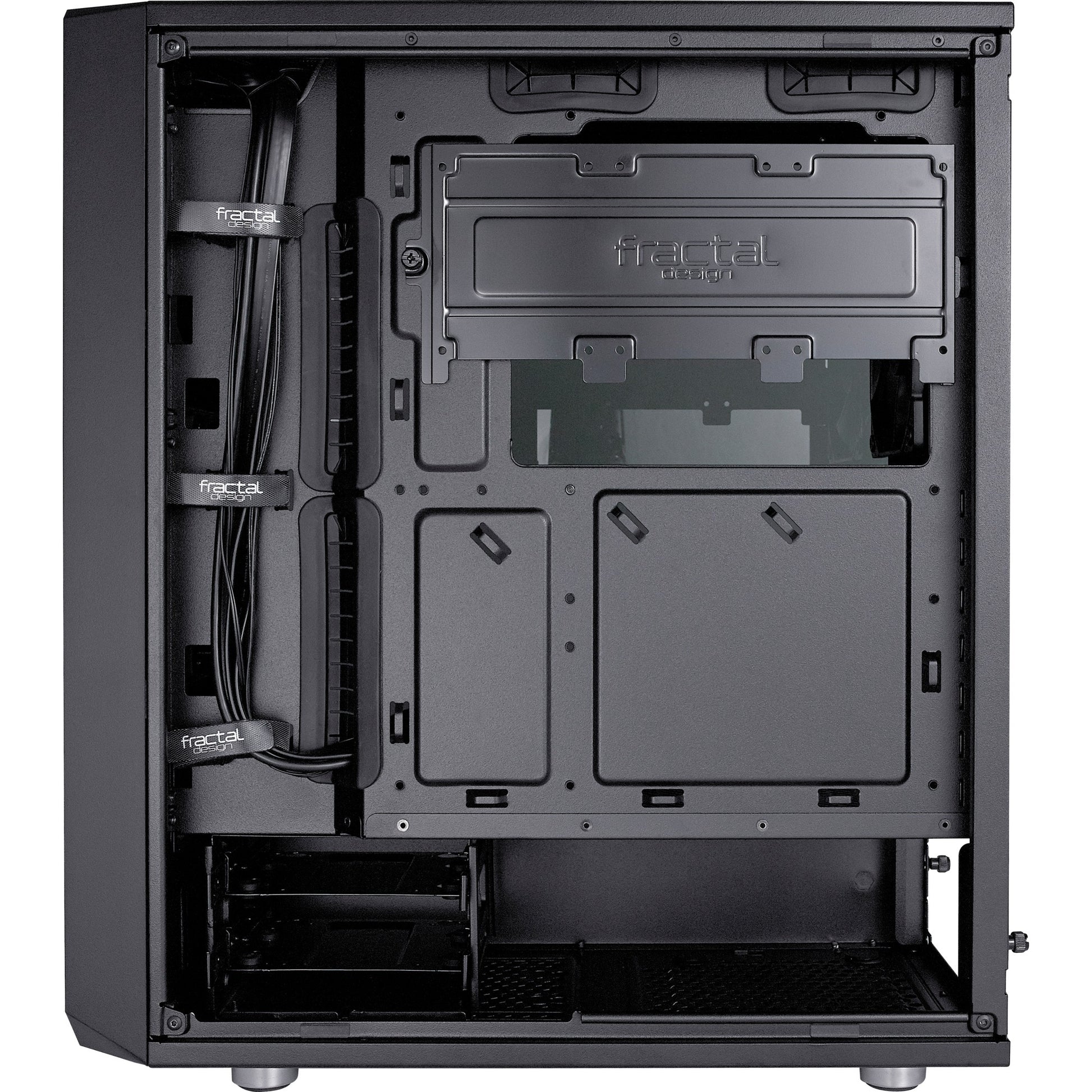 Fractal design meshify c midi tower behuizing (zwart | 2x usb-a | tempered glass)