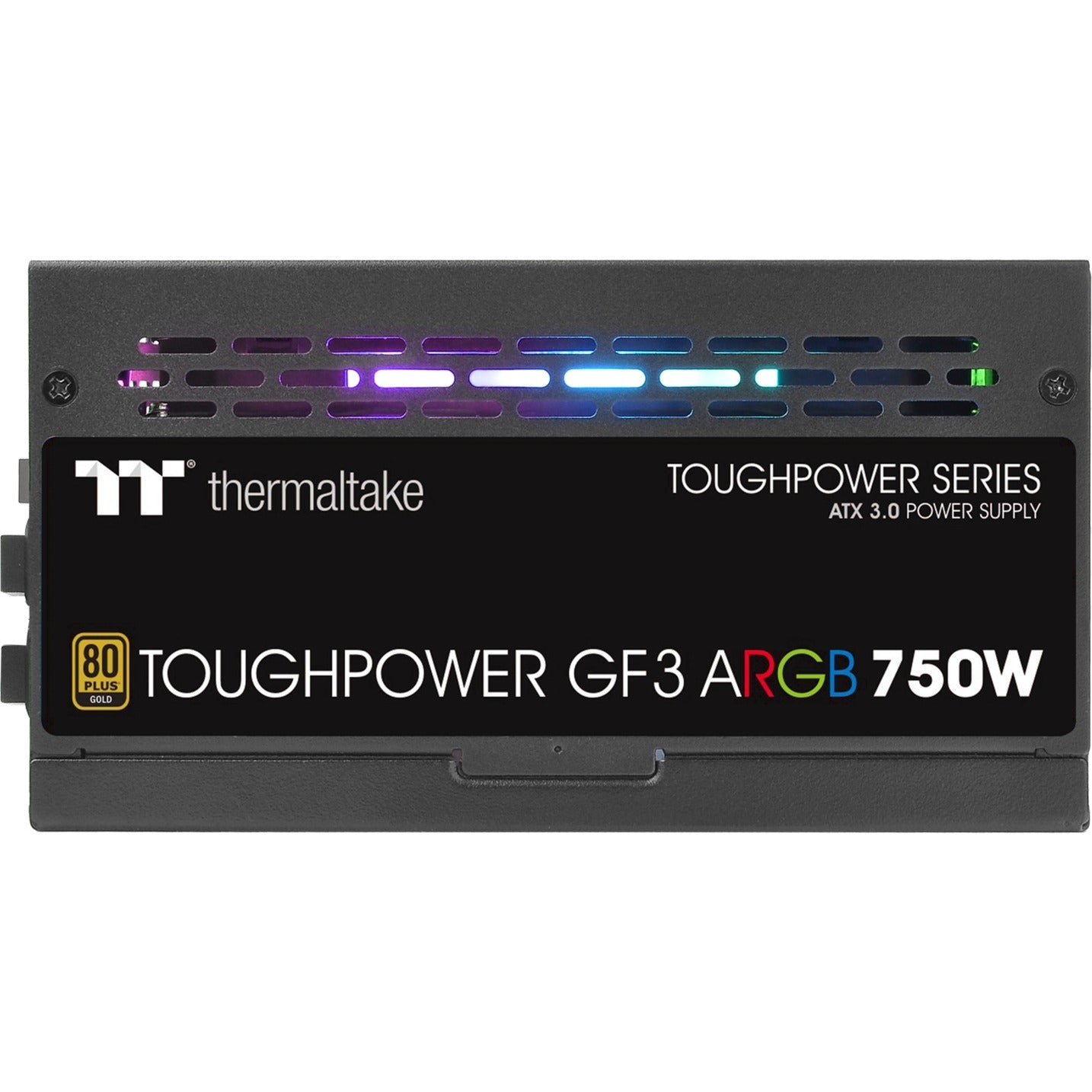 Thermaltake toughpower gf3 argb gen 5 eu modulaire 750 watt voeding (zwart, 4x pcie)
