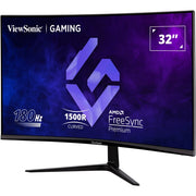 Viewsonic vx3218-pc-mhd 32 curved gaming monitor (zwart, 2x hdmi, 1x displayport, 180 hz) - afbeelding 4