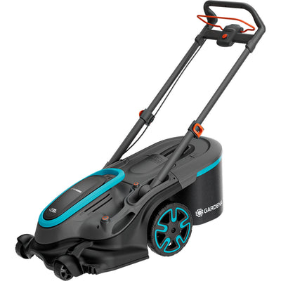 Gardena grasmaaier powermax duo 46 36v (zwart grijs, 2x accu en lader inbegrepen)
