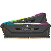 Corsair vengeance rgb pro sl 32 gb ddr4-3200 (2x 16 gb) werkgeheugen (zwart, cmh32gx4m2e3200c16, xmp 2.0)