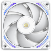 Nzxt f120x rgb case fan (wit, 120 x 120 x 30 mm, pwm) - afbeelding 2