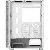 Montech x3 mesh midi tower behuizing (wit | 3x usb-a | rgb | tempered glass)