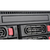Silverstone rm21-308 rack behuizing (zwart | 1x usb-a 2.0 | 1x usb-a 3.2 (5 gbit s))