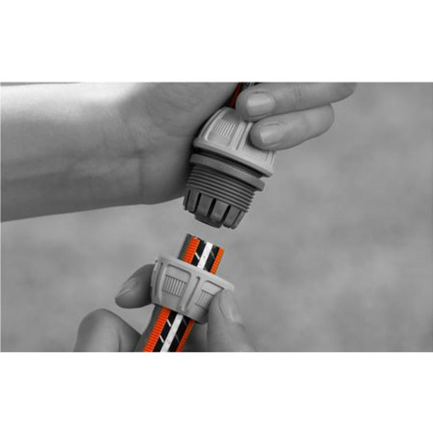 Gardena reparatieset 13 mm (1 2 ) slangstuk (grijs, 18280-20, 2 stuks)