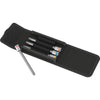 Wera 8767 a torx® hf 1 zyklop bitdoppen set torx dopsleutel (zwart zilver, 4-delig, met vasthoudfunctie, 1 4 -aandrijving)