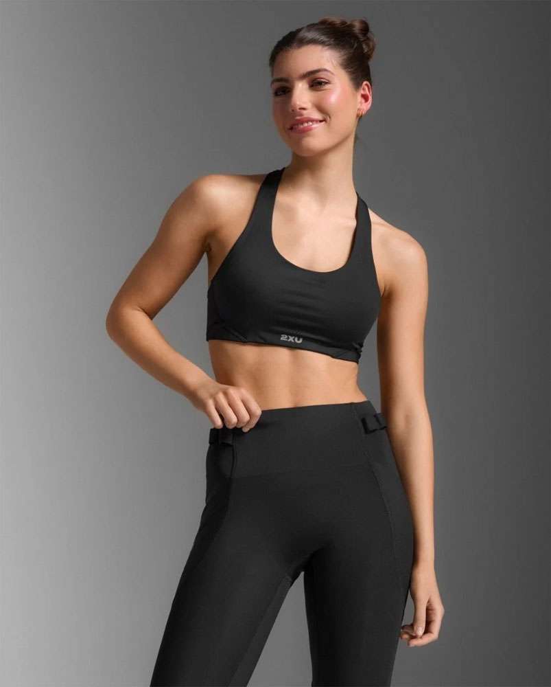2xu aero mesch medium impact - women's sports bra