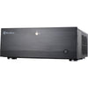 Silverstone sst-gd07b-c htpc behuizing (zwart | 1x usb-a | 1x usb-c)