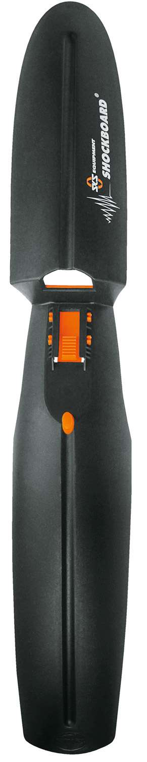 Sks voorspatbord atb verende vork shockboard zwart 10075